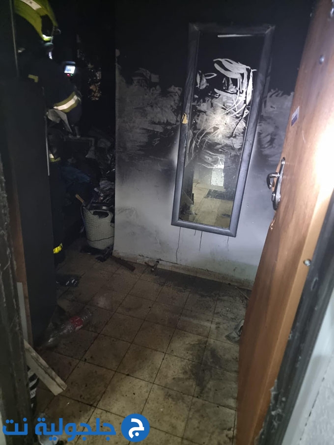 حريق في مبنى سكني في نوف هجليل وإصابة رجل بجراح خطيرة